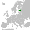 Blank map of Europe Estonia1929-1938.svg
