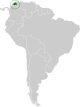 Chlorostilbon russatus map.svg