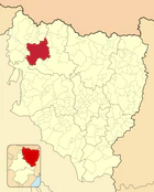 Расположение муниципалитета на карте провинции
