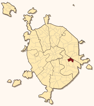 Рязанский на карте