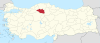 Çankırı in Turkey.svg