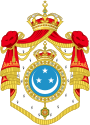 Coat of arms of Kingdom of Egypt (blue color).svg