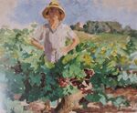 Frédéric Bazille - Jeune Femme dans les vignes.jpg