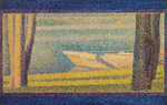 Georges Seurat, French - Moored Boats and Trees - Google Art Project.jpg