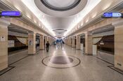 Metro SPB Line5 Sportivnaya Lower Hall 2.jpg