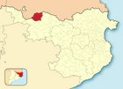 Расположение муниципалитета на карте провинции