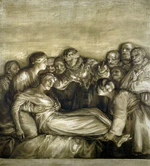 Santa Isabel de Portugal curando a una enferma, Francisco de Goya.jpg