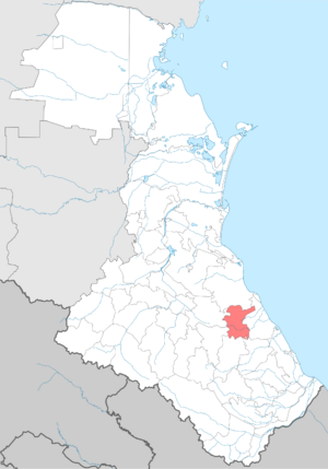 Сергокалинский район на карте