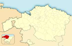 Бильбао на карте