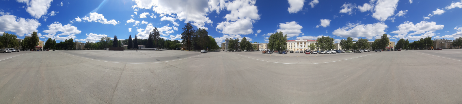 Панорама площади Ленина