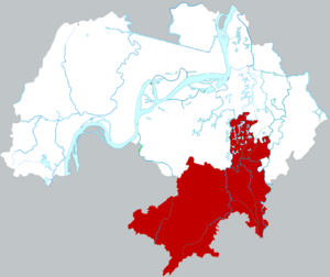 Наньлин на карте