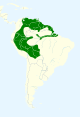 Chlorostilbon mellisugus map.svg