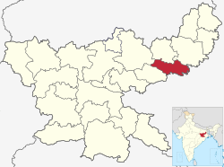 Джамтара на карте