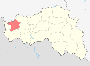 Ракитянский район на карте