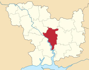 Новоодесский район на карте