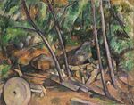 Paul Cézanne - Millstone in the Park of the Château Noir.jpg