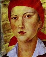 Petrov-Vodkin - Girl in red headscarf (1925).jpg