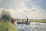 Pissarro - The Banks of the Oise, Near Pontoise, 1876.jpg