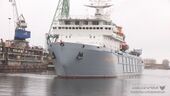 Supply ship Academic Kovalev goes to sea trials 03.jpg