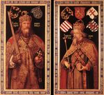 Albrecht Dürer - Emperor Charlemagne and Emperor Sigismund - WGA06997.jpg