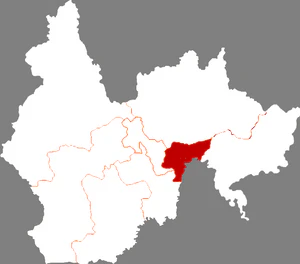 Тумэнь на карте