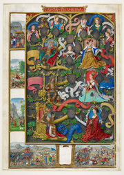 Genealogia dos Reis de Portugal (BL Add MS 1253) - f.4r.png