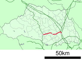 JR Kawagoe Line linemap.svg