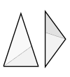 Robinson triangle decompositions.svg