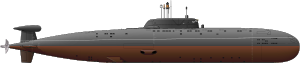 Sierra I class SSN.svg