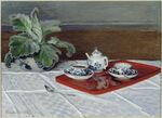 'The Tea Service' oil on canvas painting by Claude Monet, 1872.jpg
