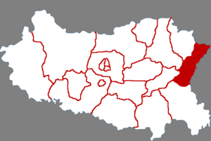 Гуаньтао на карте