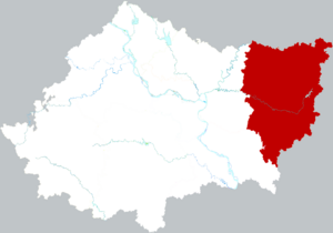 Цзаоян на карте