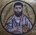 Hosios Loukas (narthex) - Ceiling, 2nd arch (S.Mark) 02.jpg