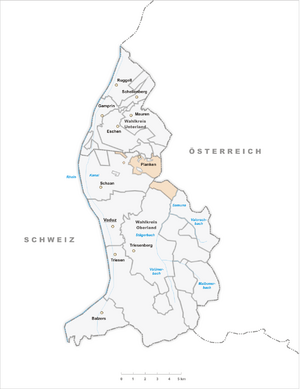 Планкен на карте