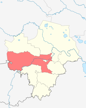 Муниципальное образование Устюженское на карте
