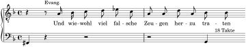 BWV 244 Incipit Nr. 39 Und wiewohl viel falsche.svg