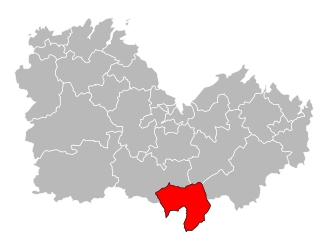 Кантон на карте департамента Кот-д’Армор