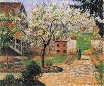 Camille Pissarro - Flowering Plum Tree, Eragny.JPG