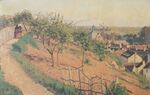 Camille Pissarro - La Sente de Justice, Pontoise - 1872.jpg