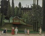 Henri Rousseau - View of Montsouris Park, the Kiosk (1908-1909).jpg
