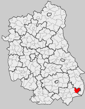 Телятын на карте