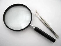 Magnifying glass and Stamp tong.jpg