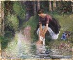 WLA ima Woman Washing Her Feet in a Brook.jpg