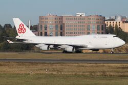 Boeing 747-4B5(BCF) Cargolux LX-ACV, LUX Luxembourg (Findel), Luxembourg PP1318674982.jpg