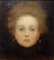 Klimt - Portrait de jeune fille de face, c. 1898.jpg