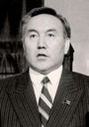 Nazarbayev Inauguration 1991 (cropped).jpg
