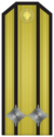 Rank insignia of Капитан II ранг of the Bulgarian Navy.png