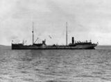USS Pecos (AO-6) off Chefoo, China, on 14 September 1928 (NH 65021).jpg