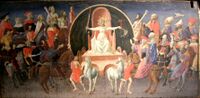 Zanobi strozzi, trionfo della fama 02.jpg