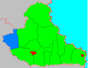 Богдановский сельсовет на карте
